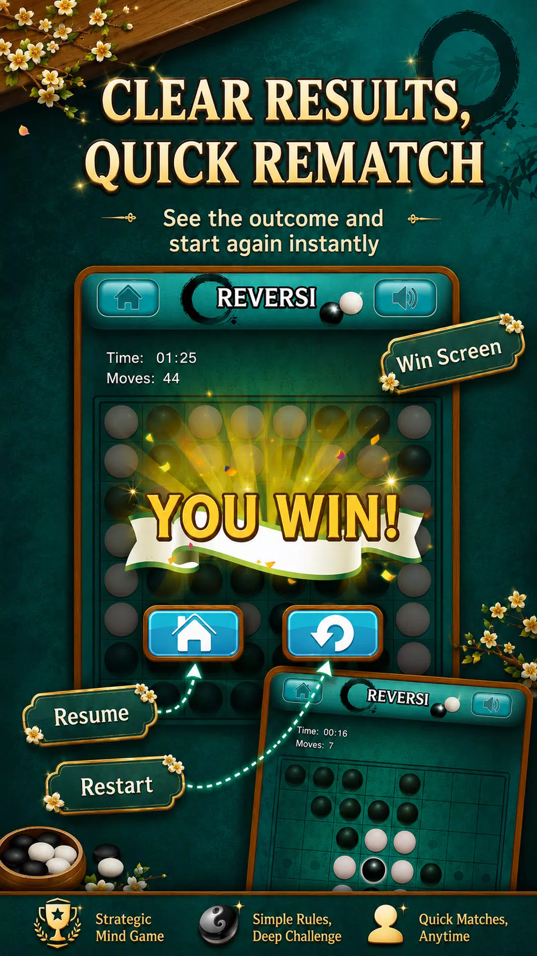 Othello - Reversi chess Screenshot 8