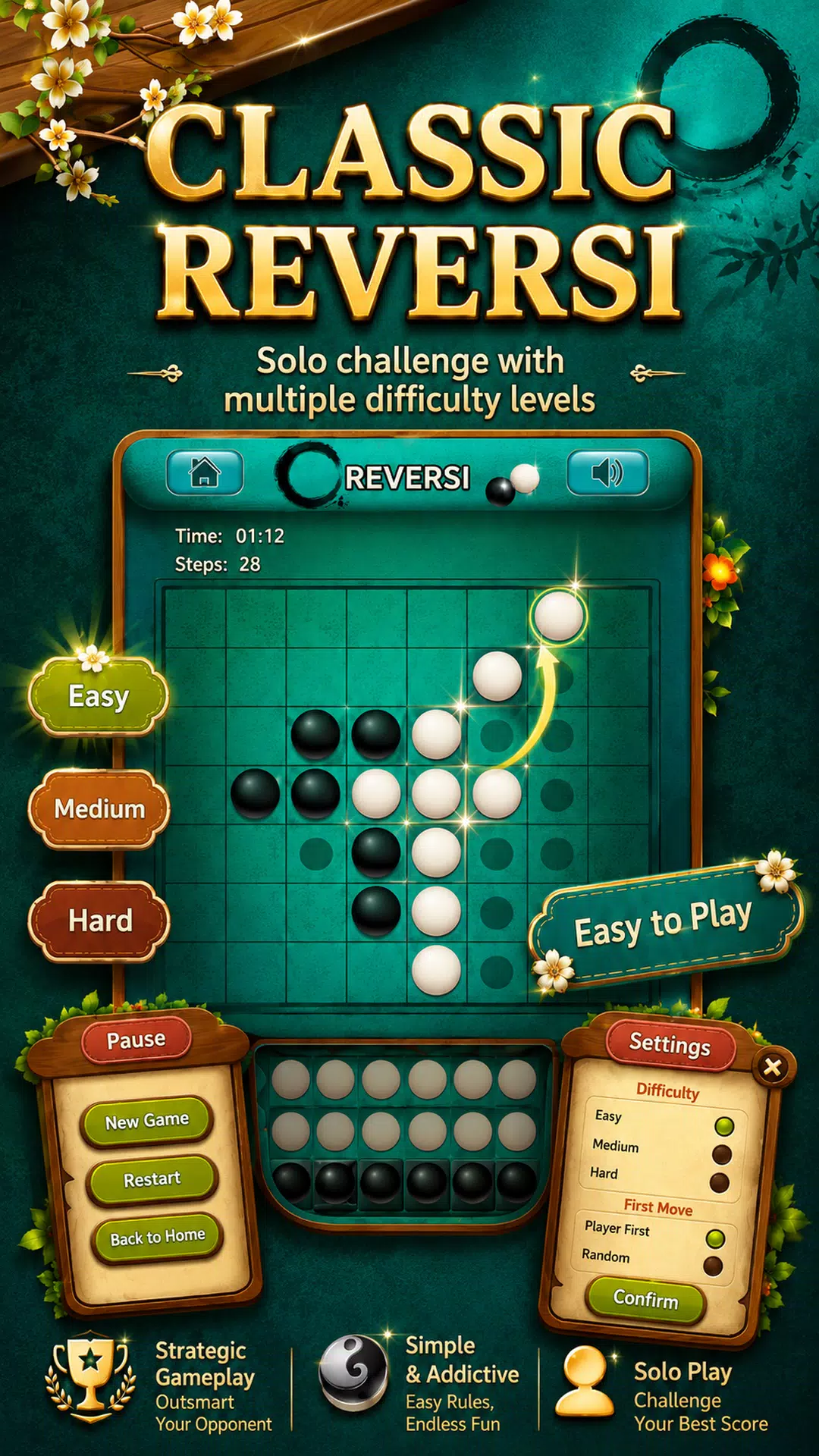 Othello - Reversi chess Screenshot 5