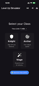 LevelUpSimulator Screenshot 1