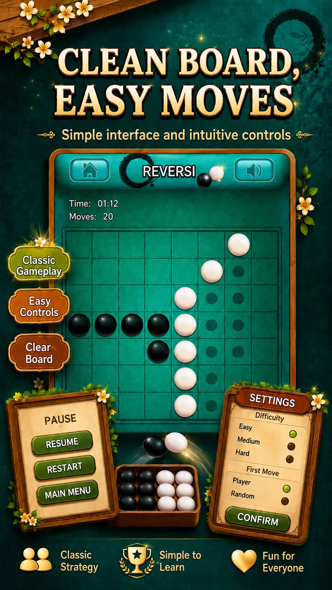 Othello - Reversi chess Screenshot 3