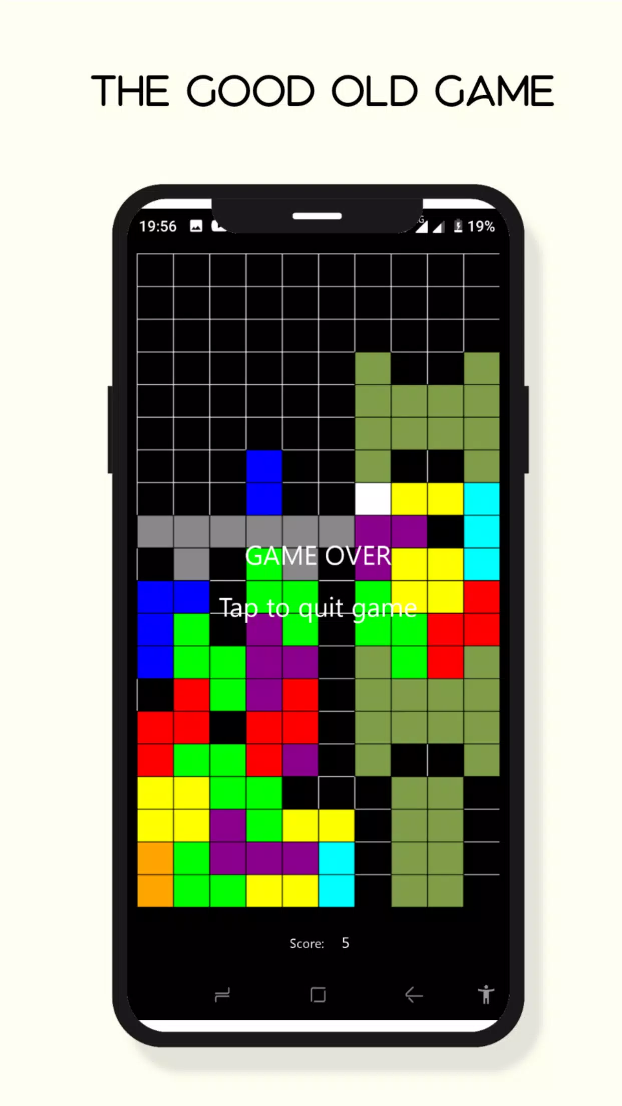 Tetramino Metro UI Screenshot 1