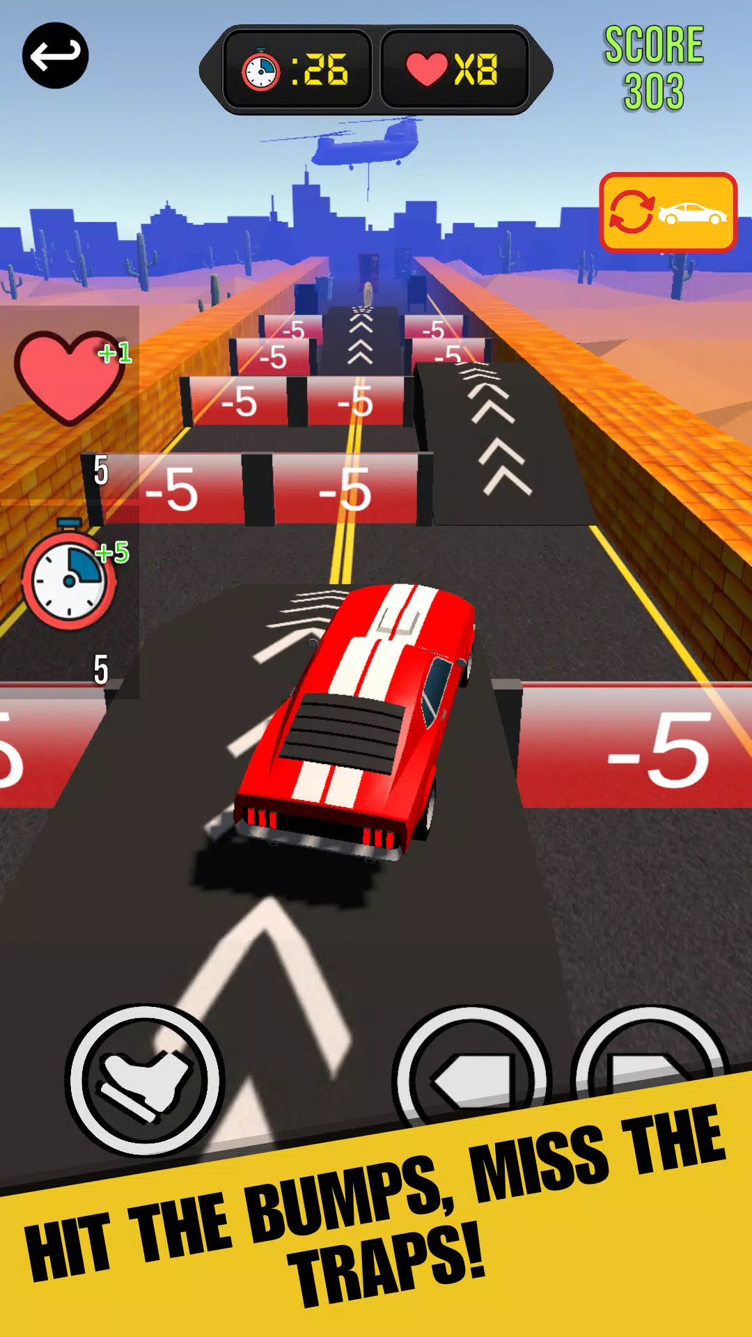 Drive and Dodge: Car Racing 3D Screenshot 2