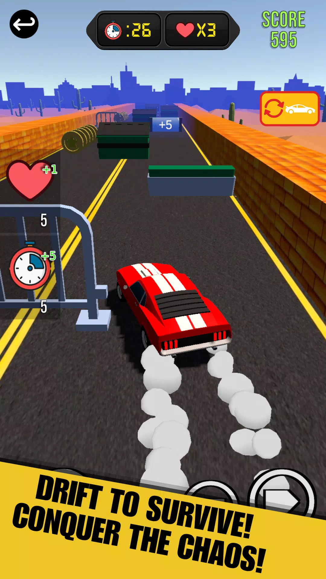 Drive and Dodge: Car Racing 3D Screenshot 3