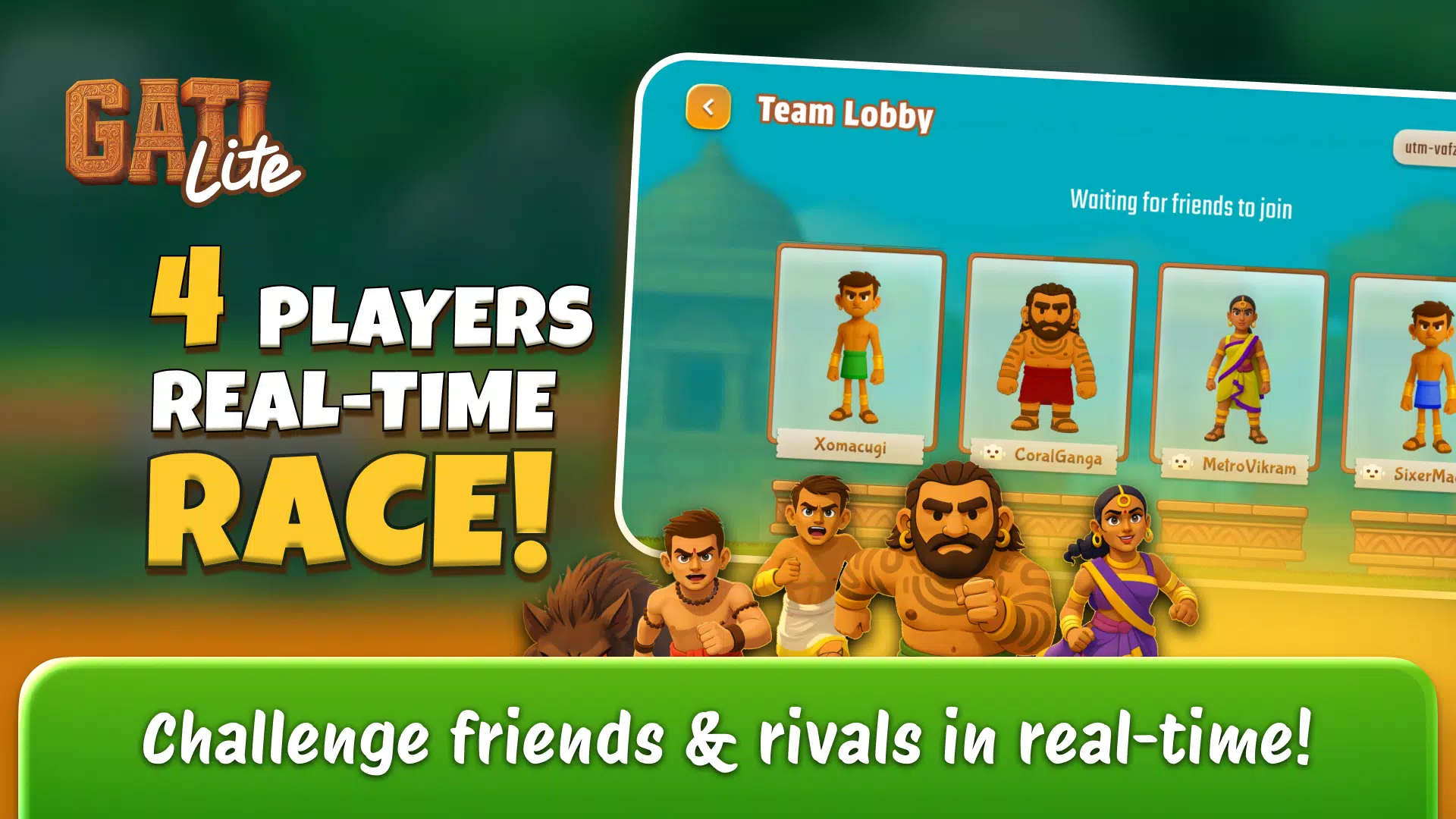 Gati Lite: Multiplayer Racing Screenshot 1