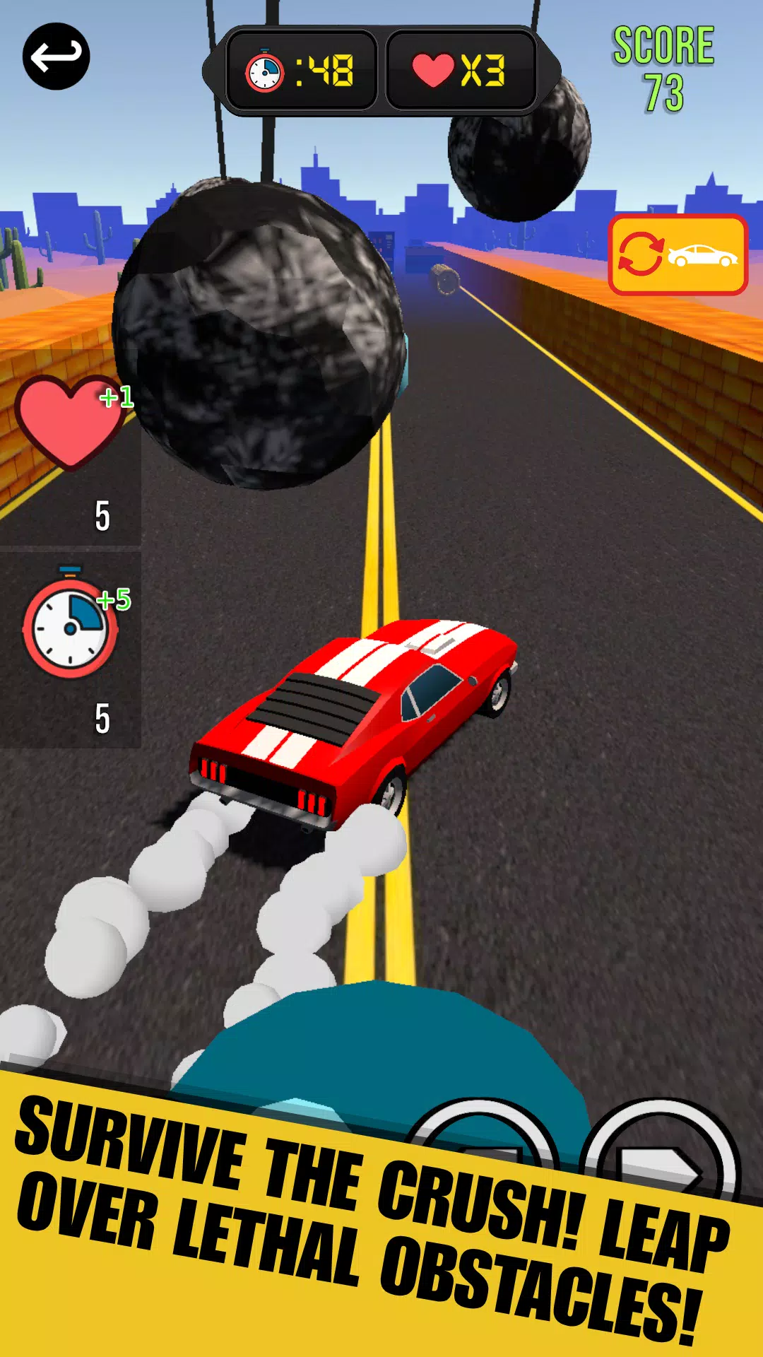 Drive and Dodge: Car Racing 3D Screenshot 5