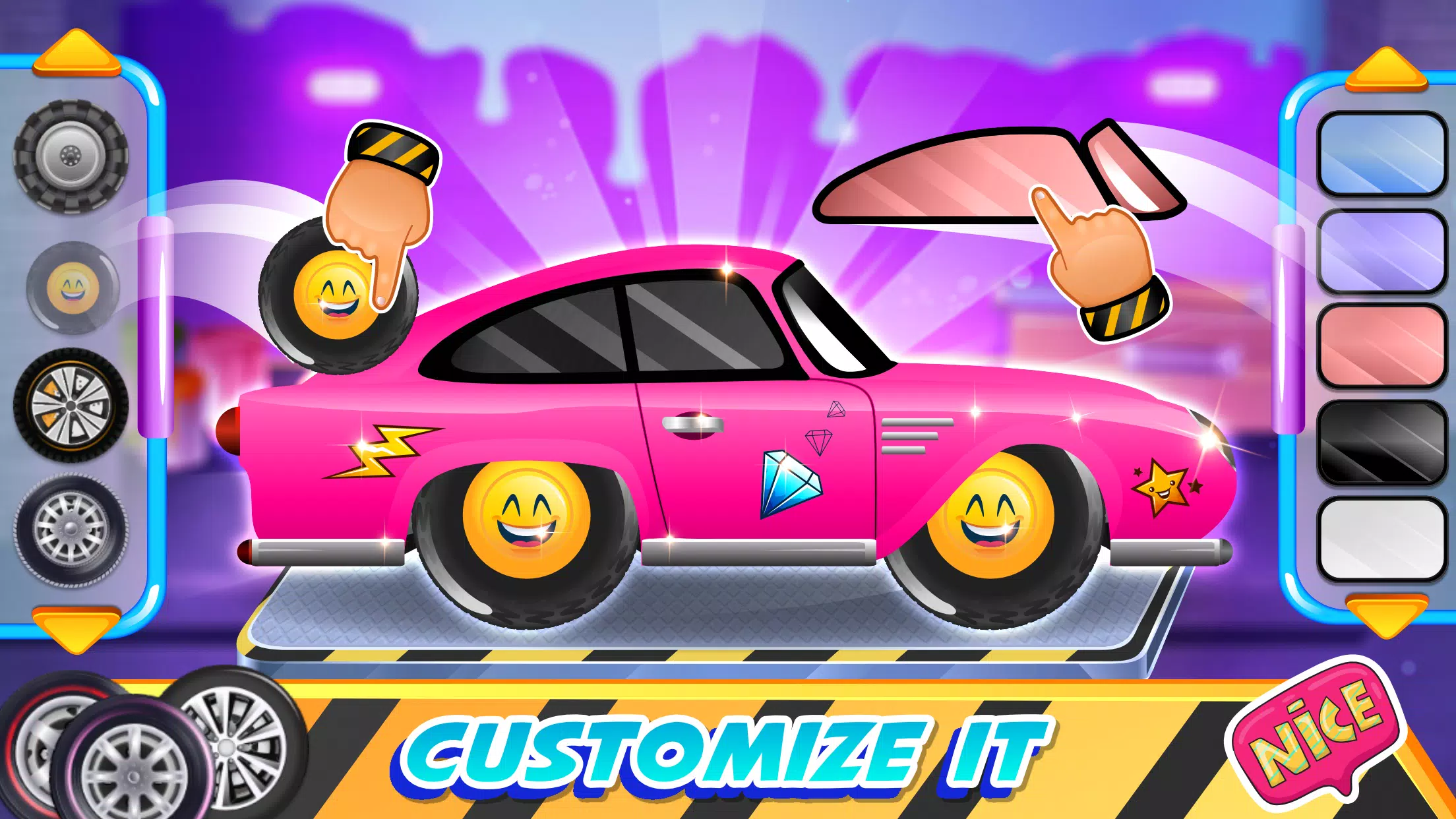 Car & Truck Kids Games Garage Screenshot 6