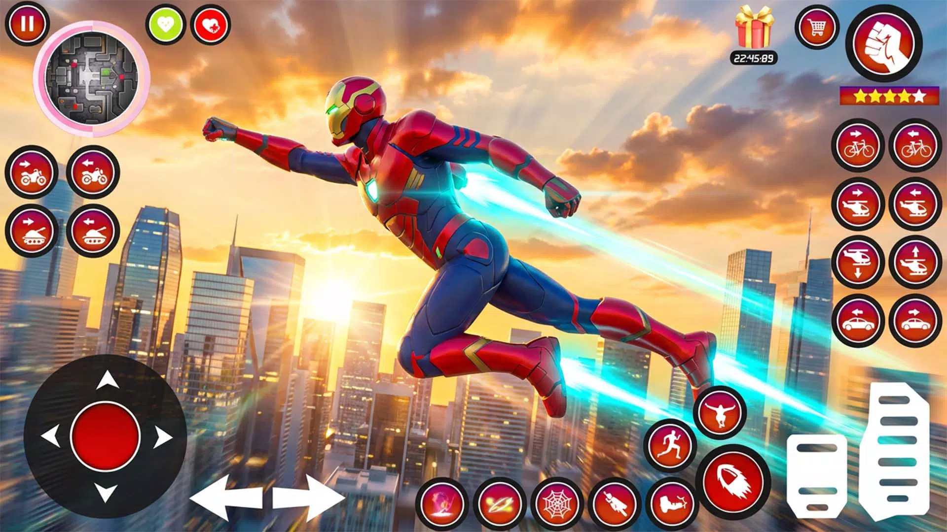 Spider Fighter Rope Ninja Hero Screenshot 7