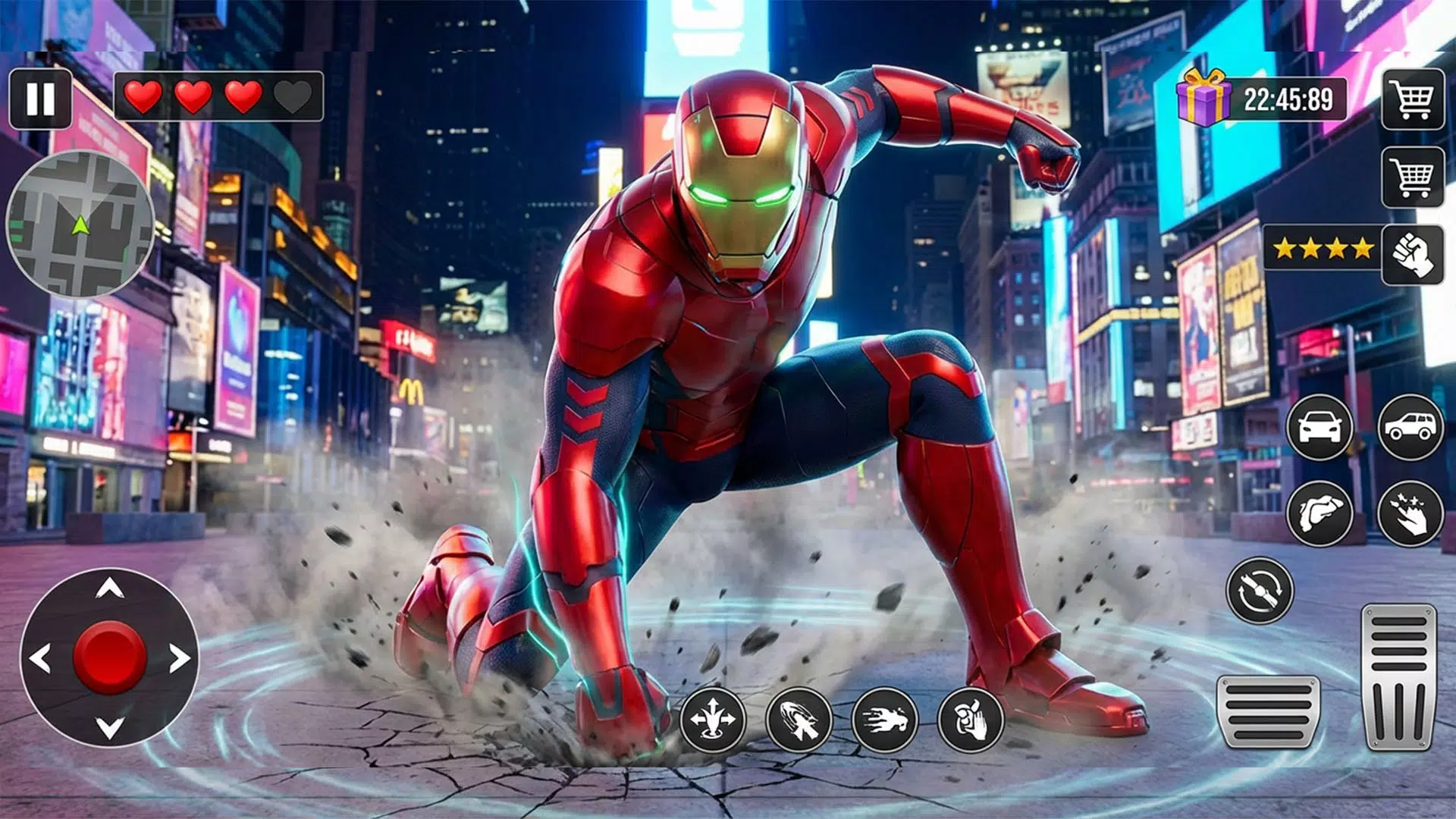 Spider Fighter Rope Ninja Hero Screenshot 6