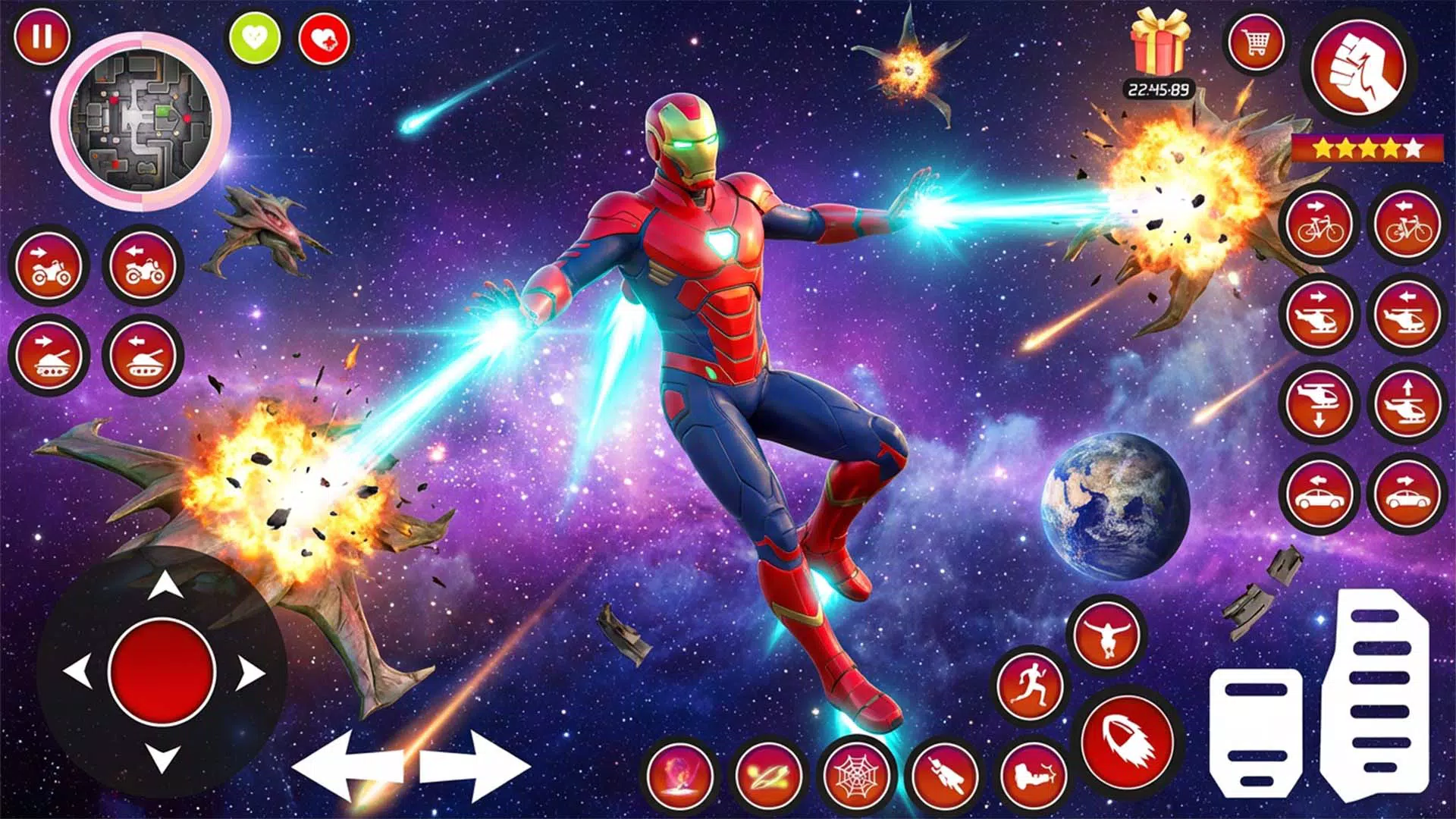 Spider Fighter Rope Ninja Hero Screenshot 3