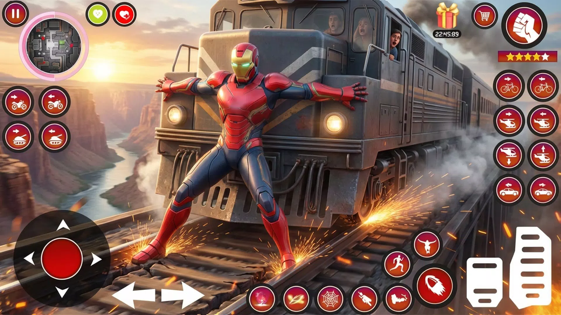 Spider Fighter Rope Ninja Hero Screenshot 4