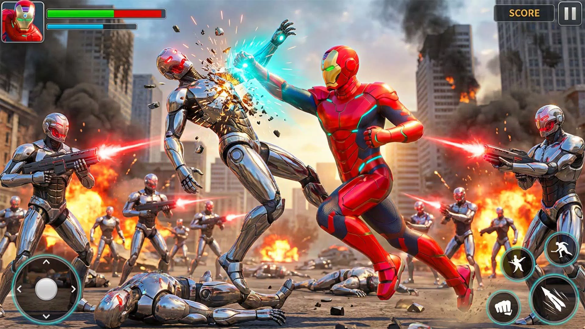 Spider Fighter Rope Ninja Hero Screenshot 5