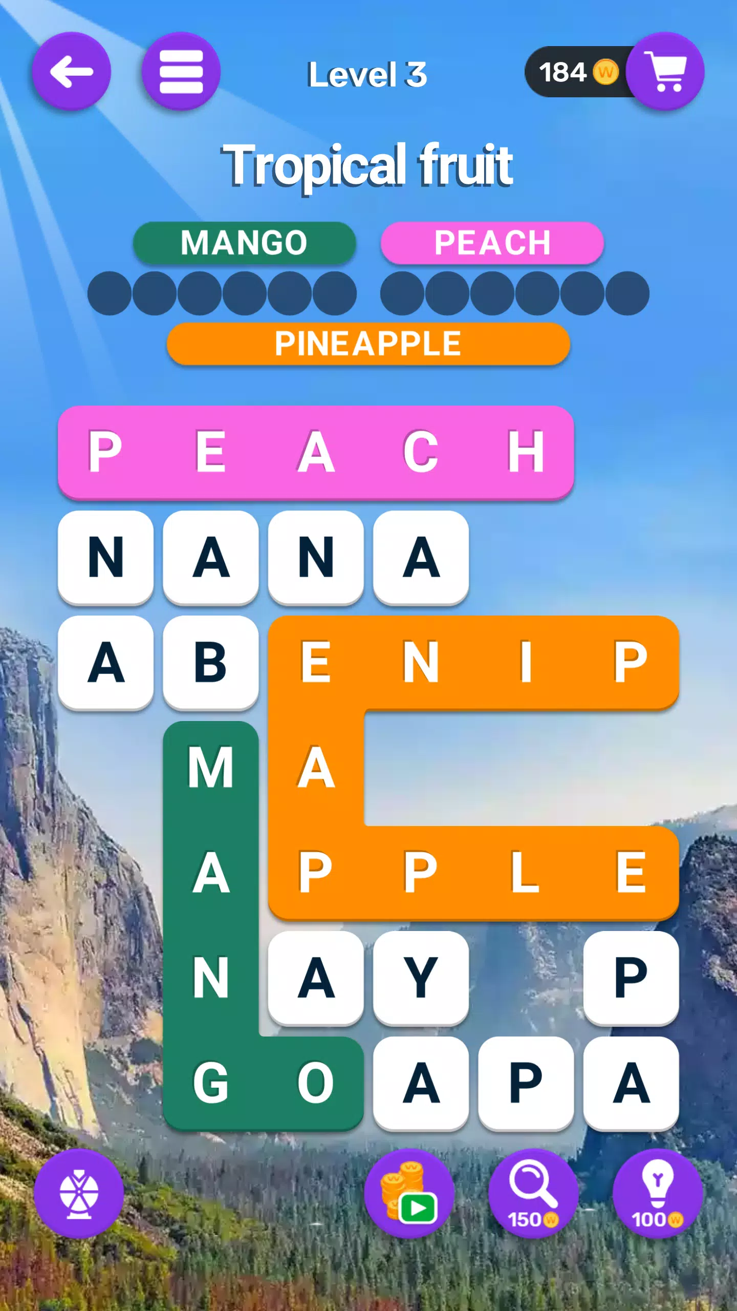 Word Search Blocks: Puzzle Screenshot 3