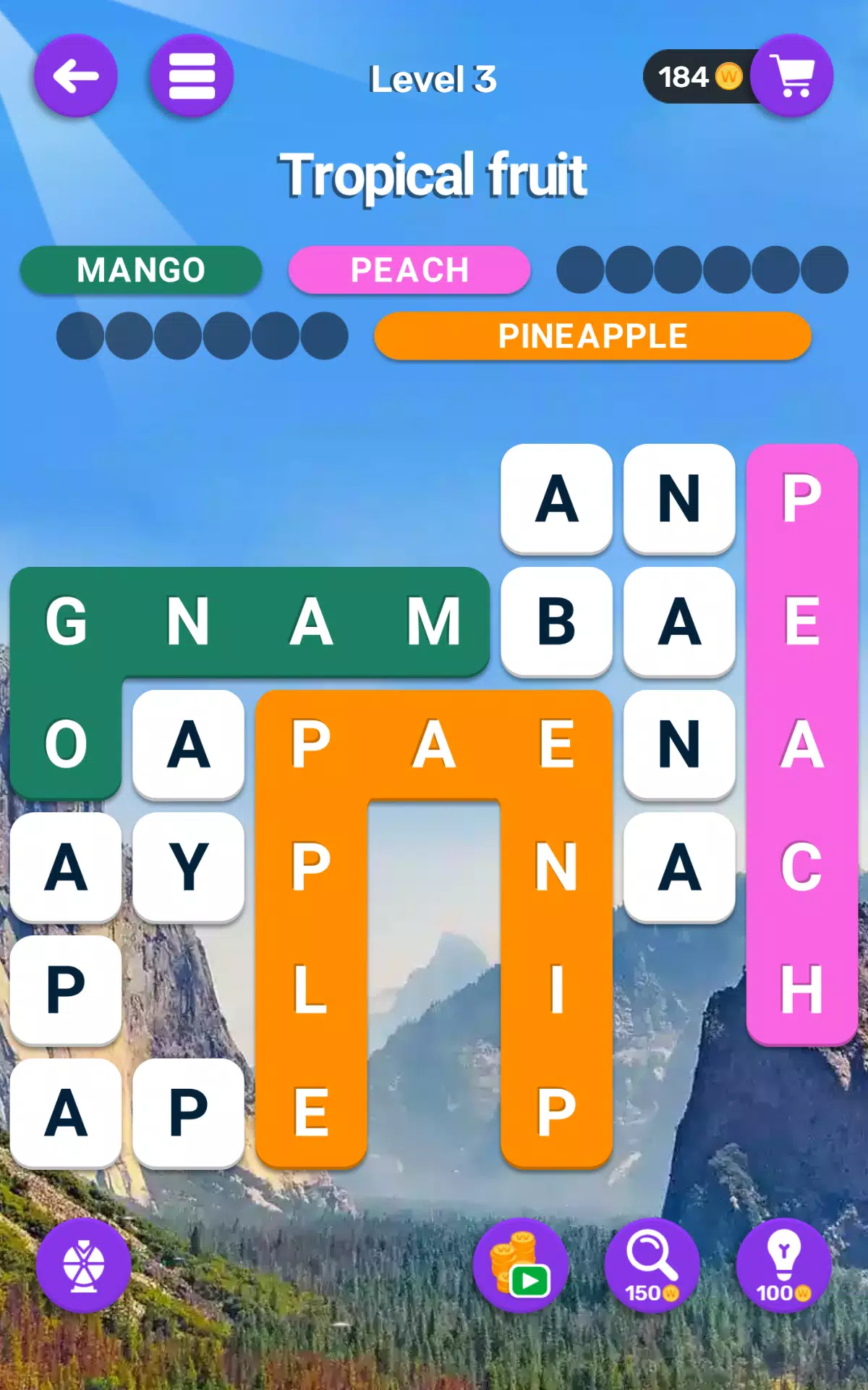 Word Search Blocks: Puzzle Screenshot 8