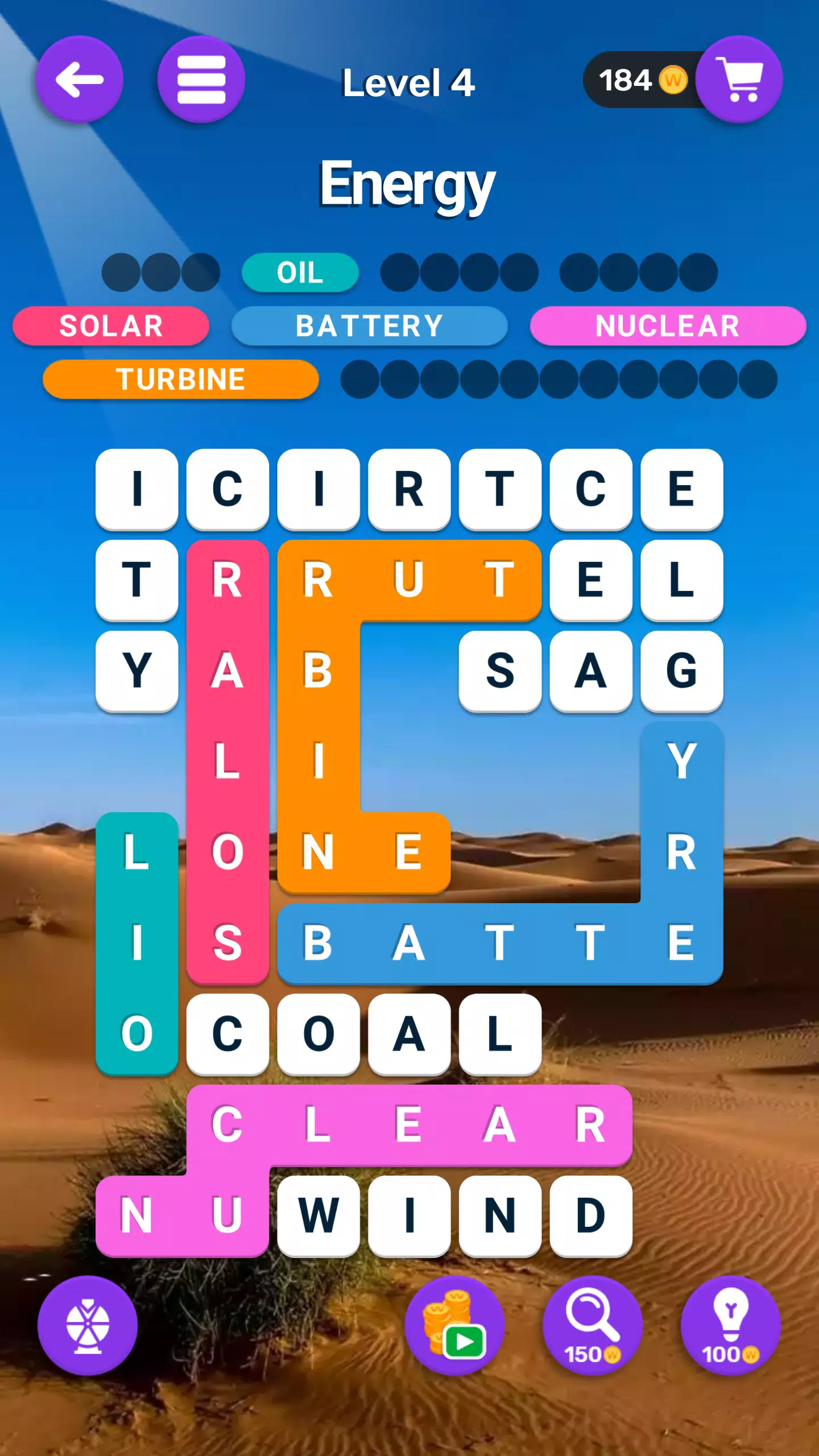 Word Search Blocks: Puzzle Screenshot 4