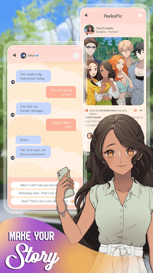 Where's Tess: Otome Game Screenshot 1