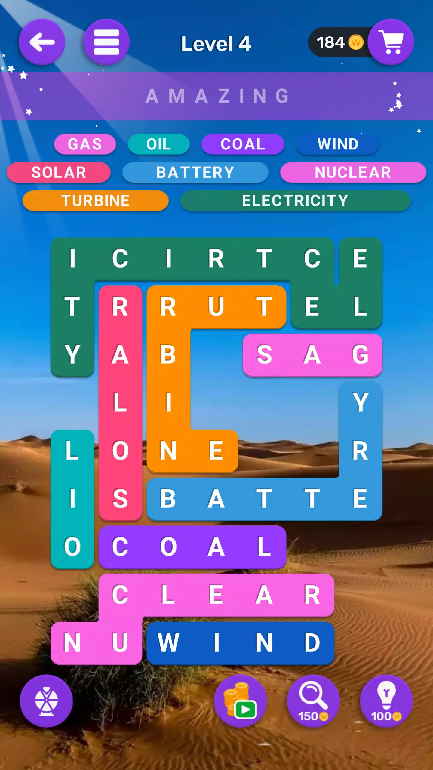 Word Search Blocks: Puzzle Screenshot 5