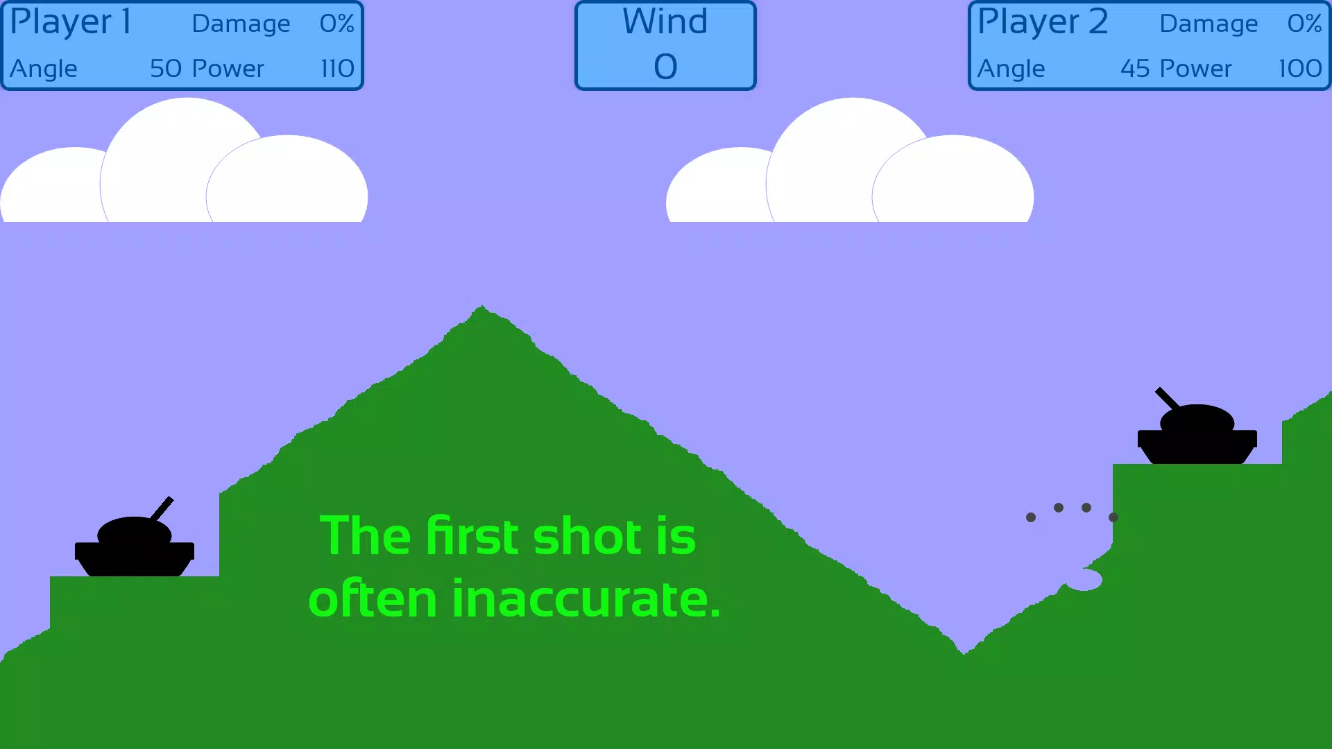 Artillery Duel Retro Screenshot 2