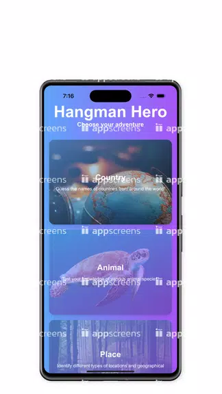 Hangman Hero Screenshot 1