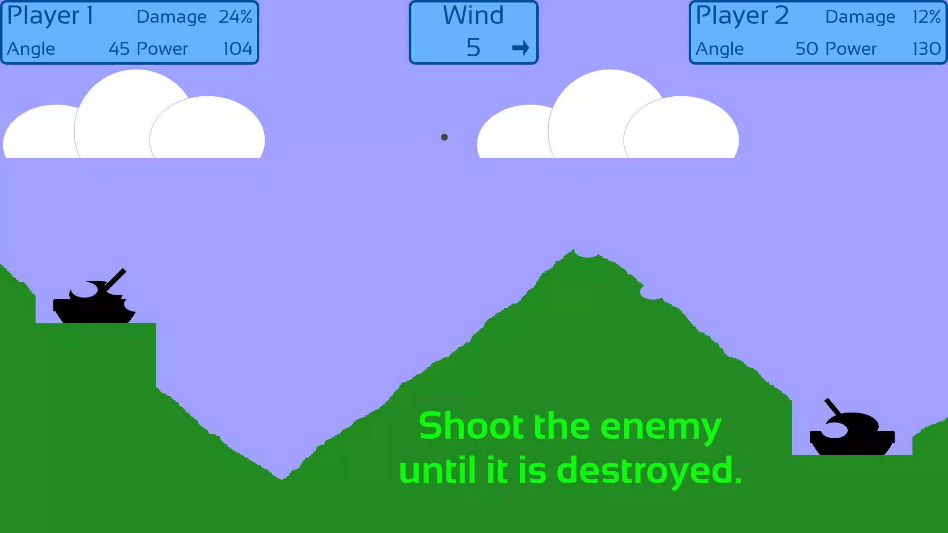 Artillery Duel Retro Screenshot 4