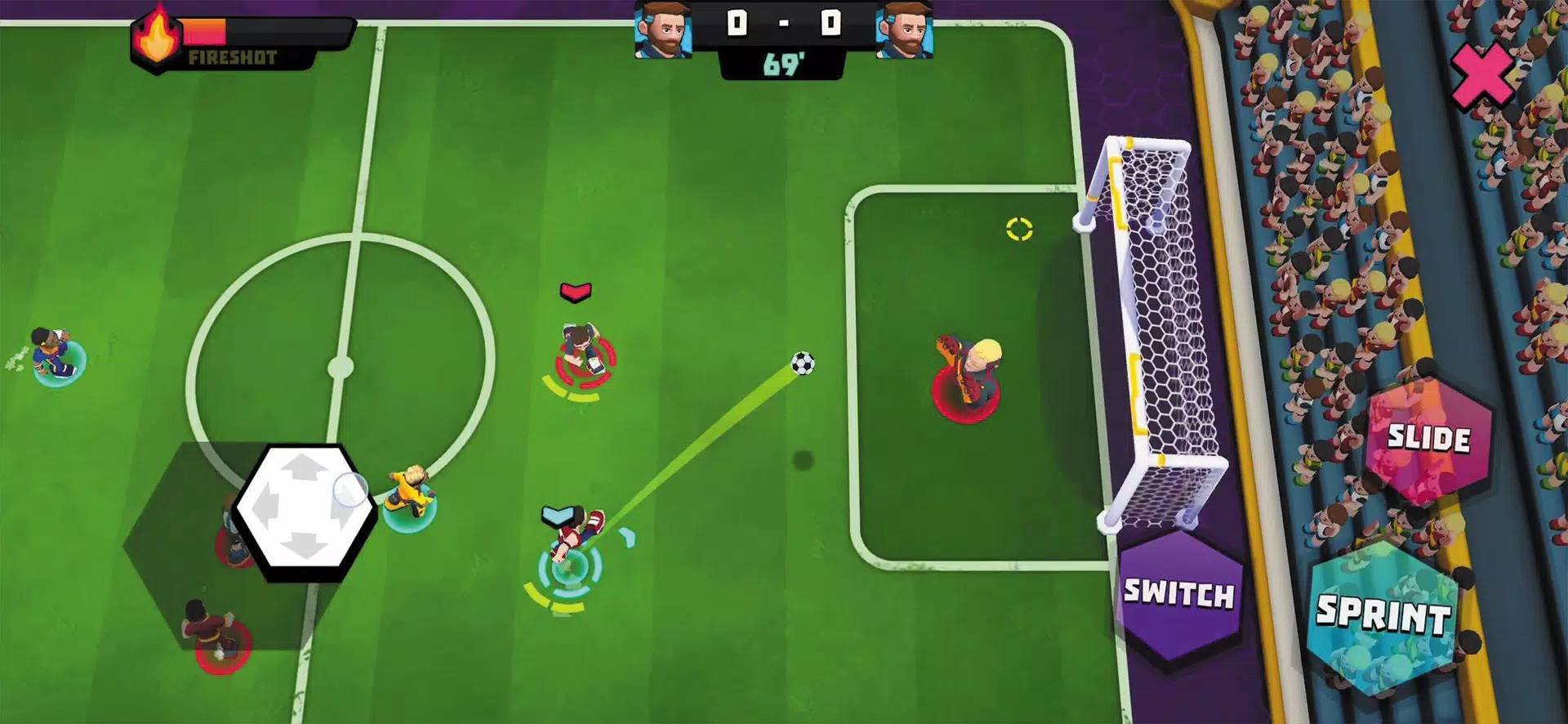 Football X - Online Soccer Screenshot 1