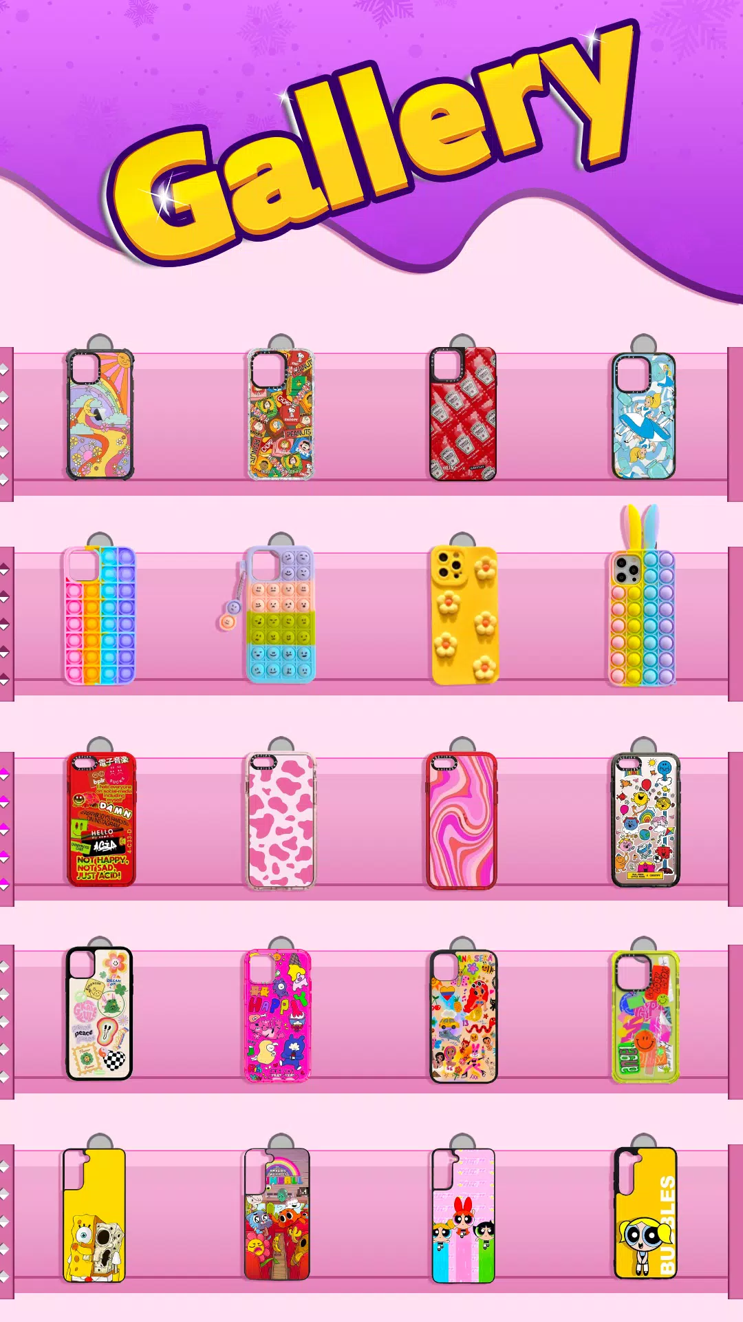 DIY Phone Case Design Games 3D Screenshot 3