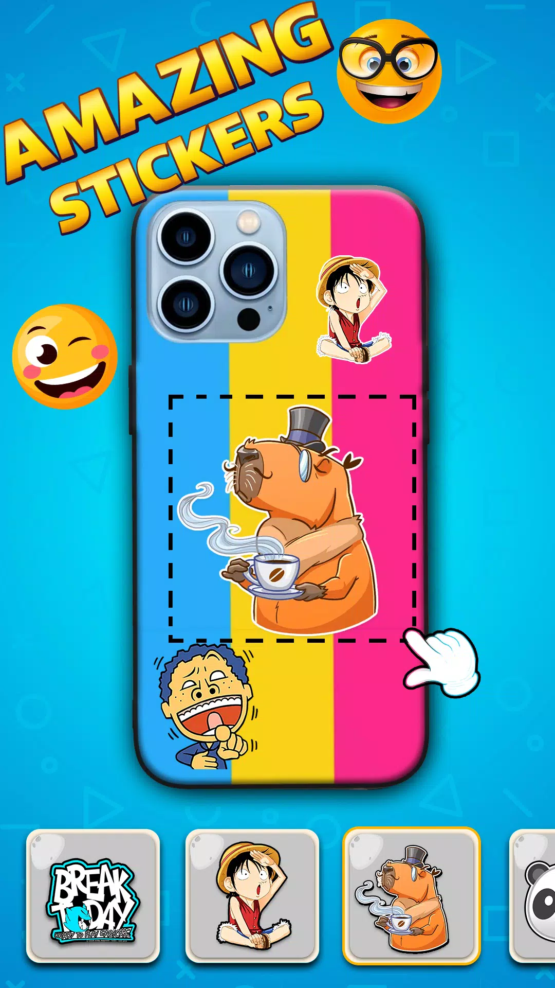 DIY Phone Case Design Games 3D Screenshot 6
