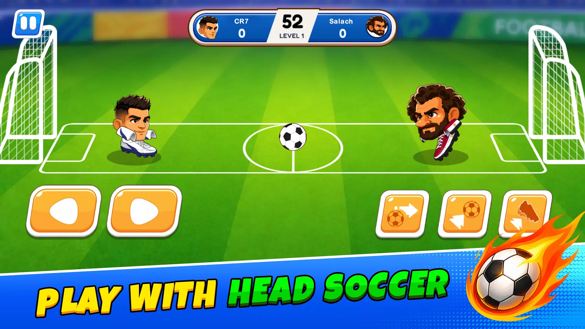 Big Head Soccer: Football Game Screenshot 2