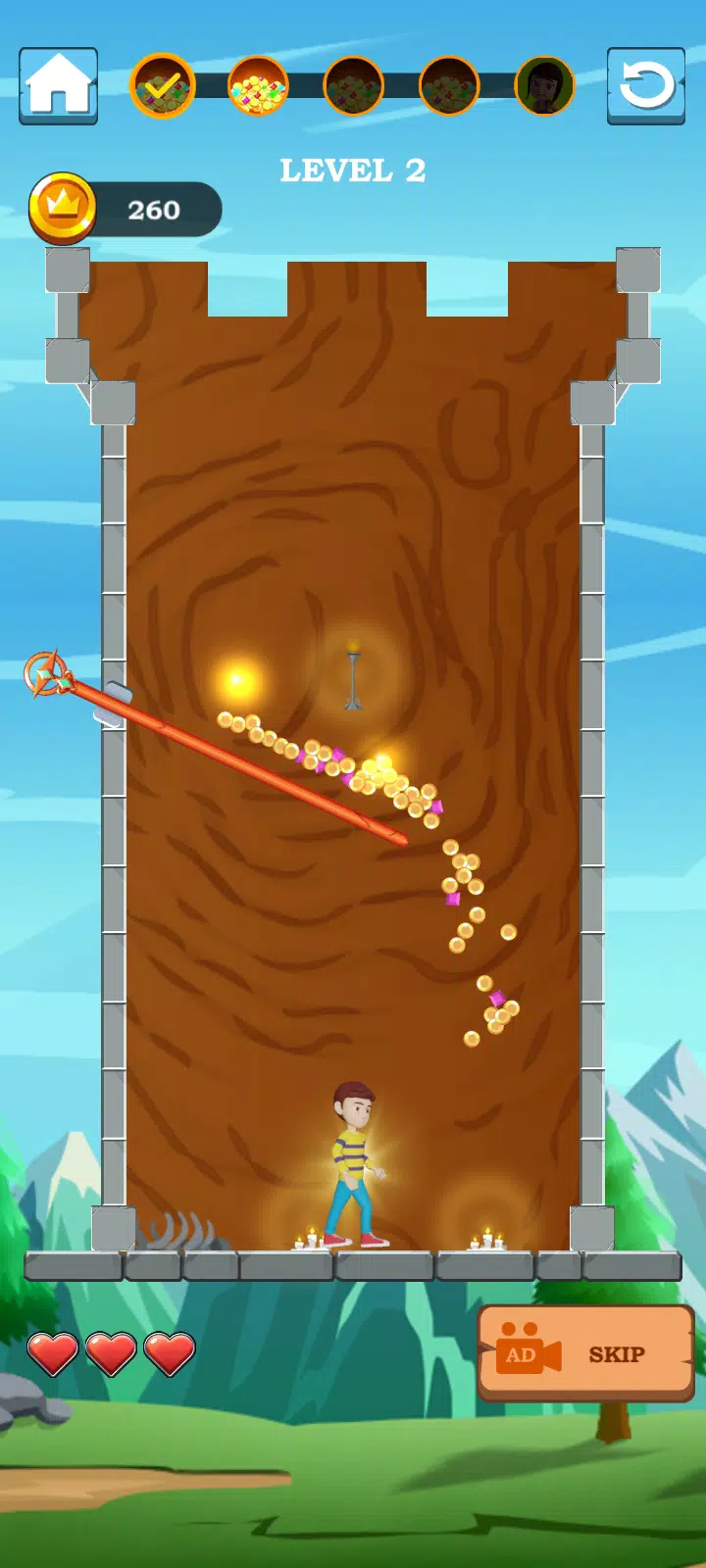 Rudra Pull Pin puzzle Screenshot 5