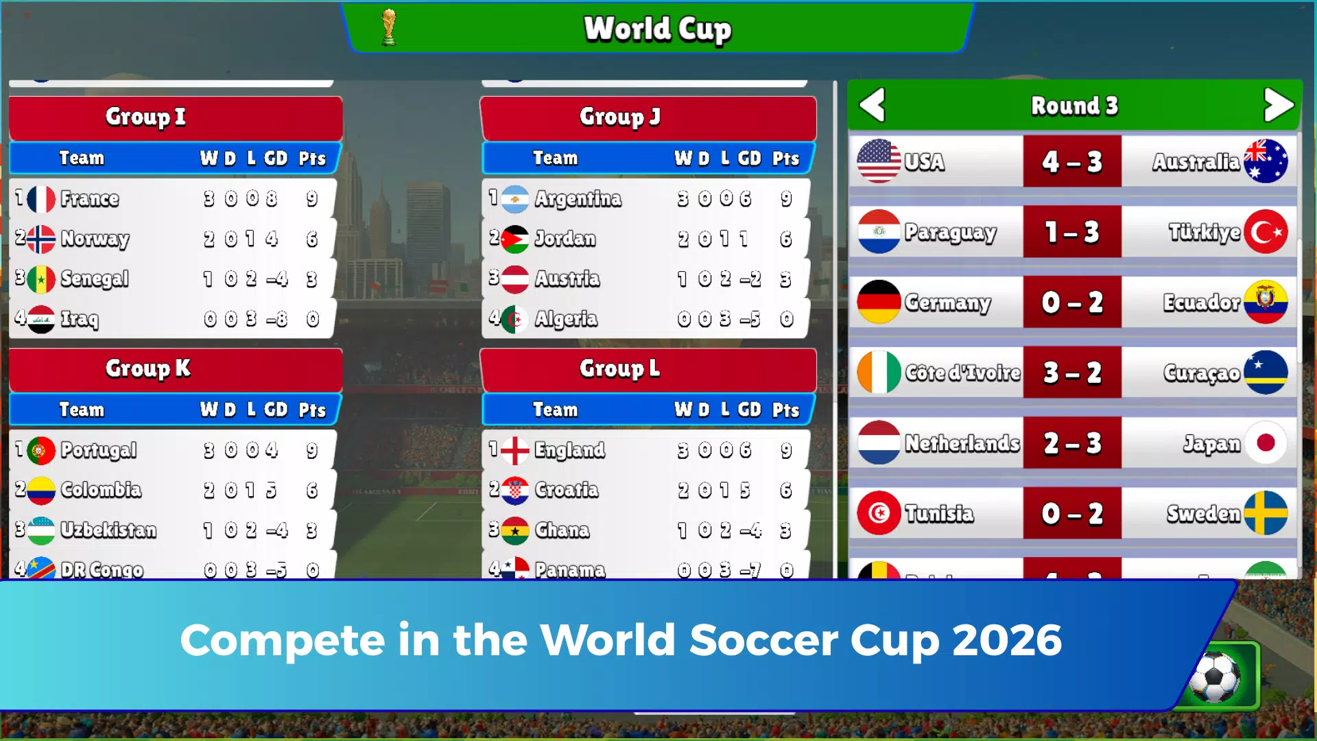 World Head Soccer Cup 2026 Screenshot 4