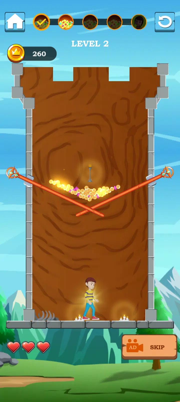 Rudra Pull Pin puzzle Screenshot 4