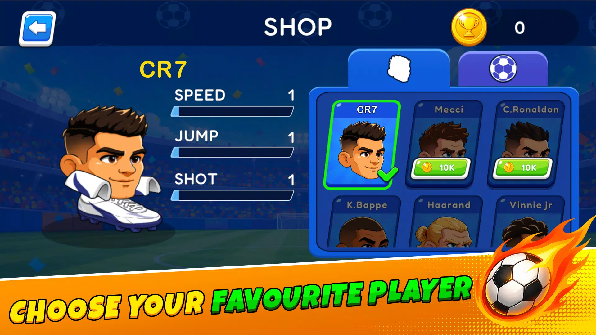 Big Head Soccer: Football Game Screenshot 3