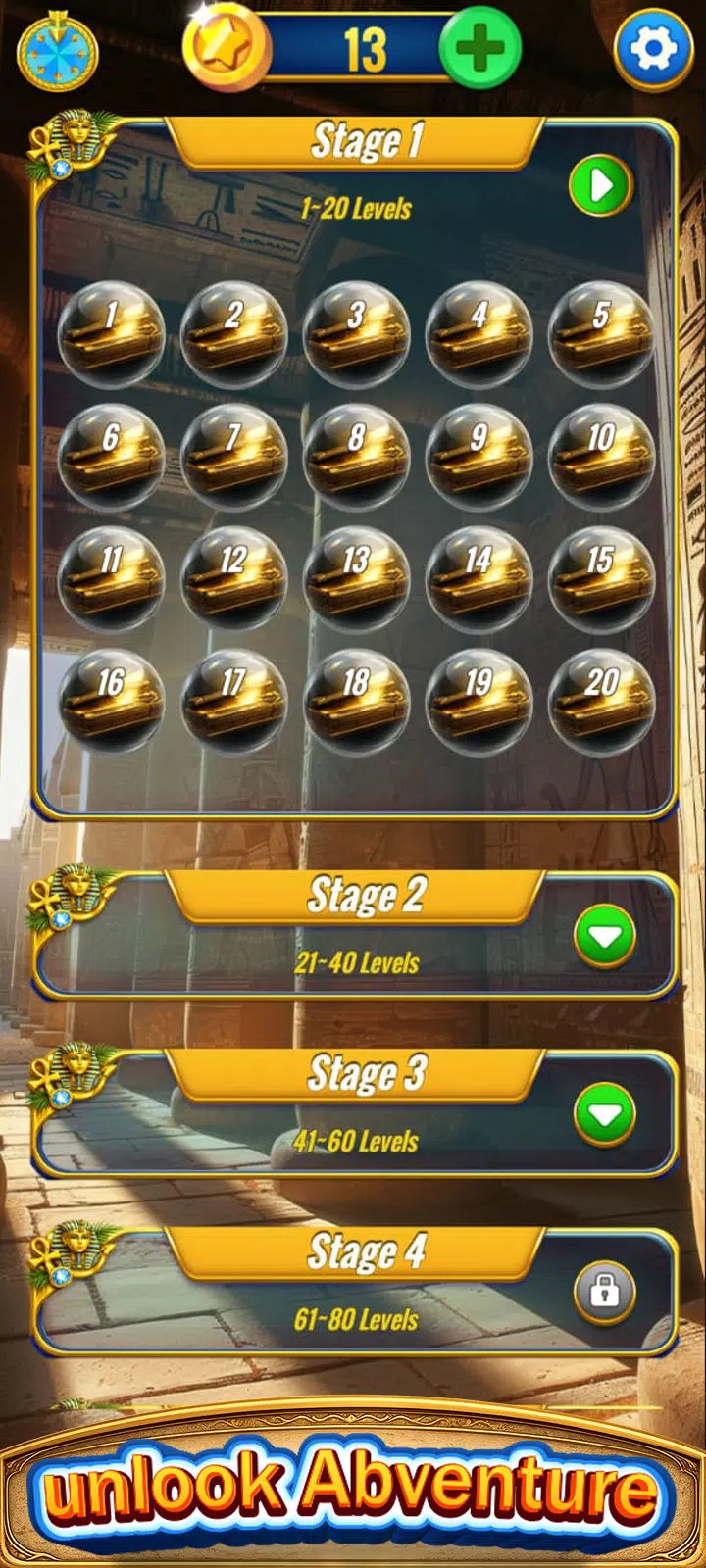Pharaohs Blast Match  Screenshot 6