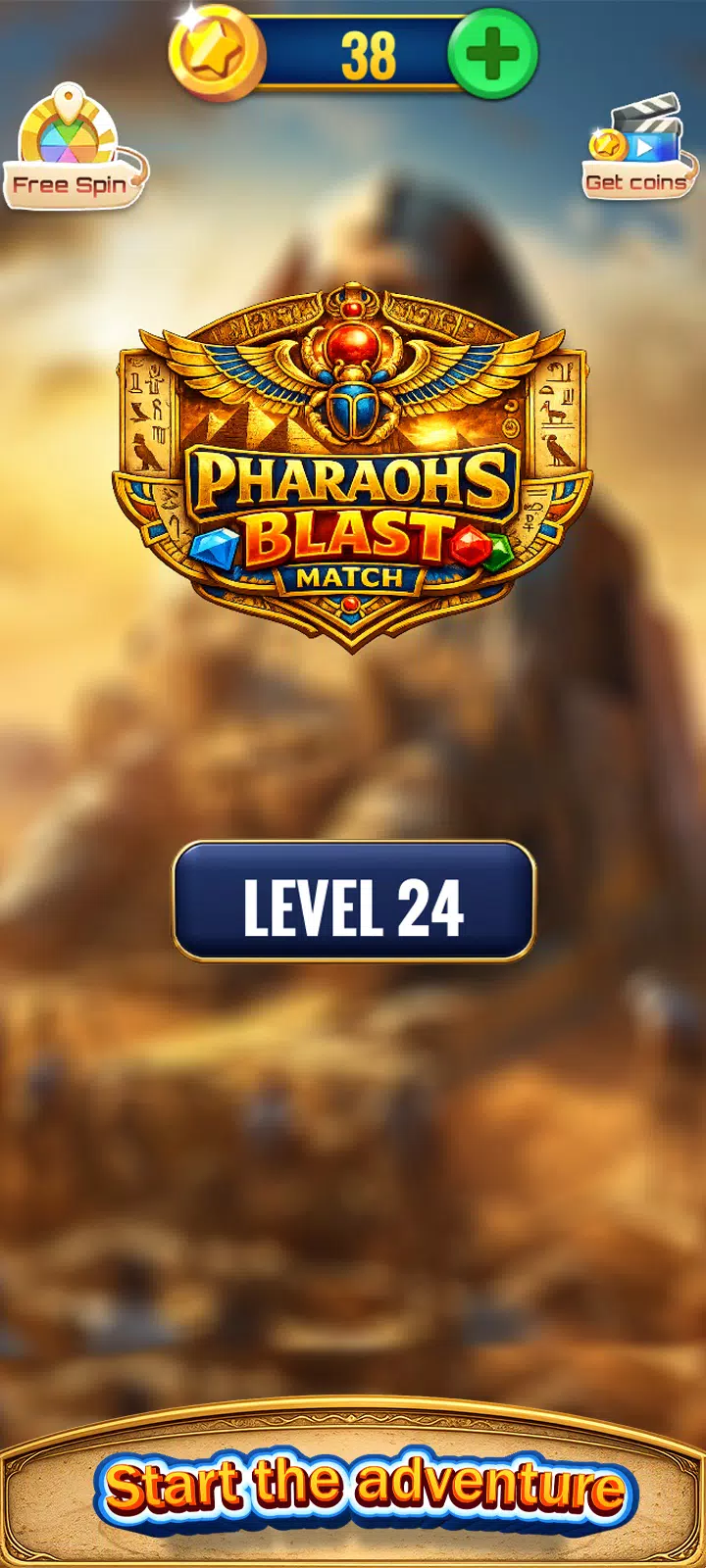 Pharaohs Blast Match  Screenshot 1