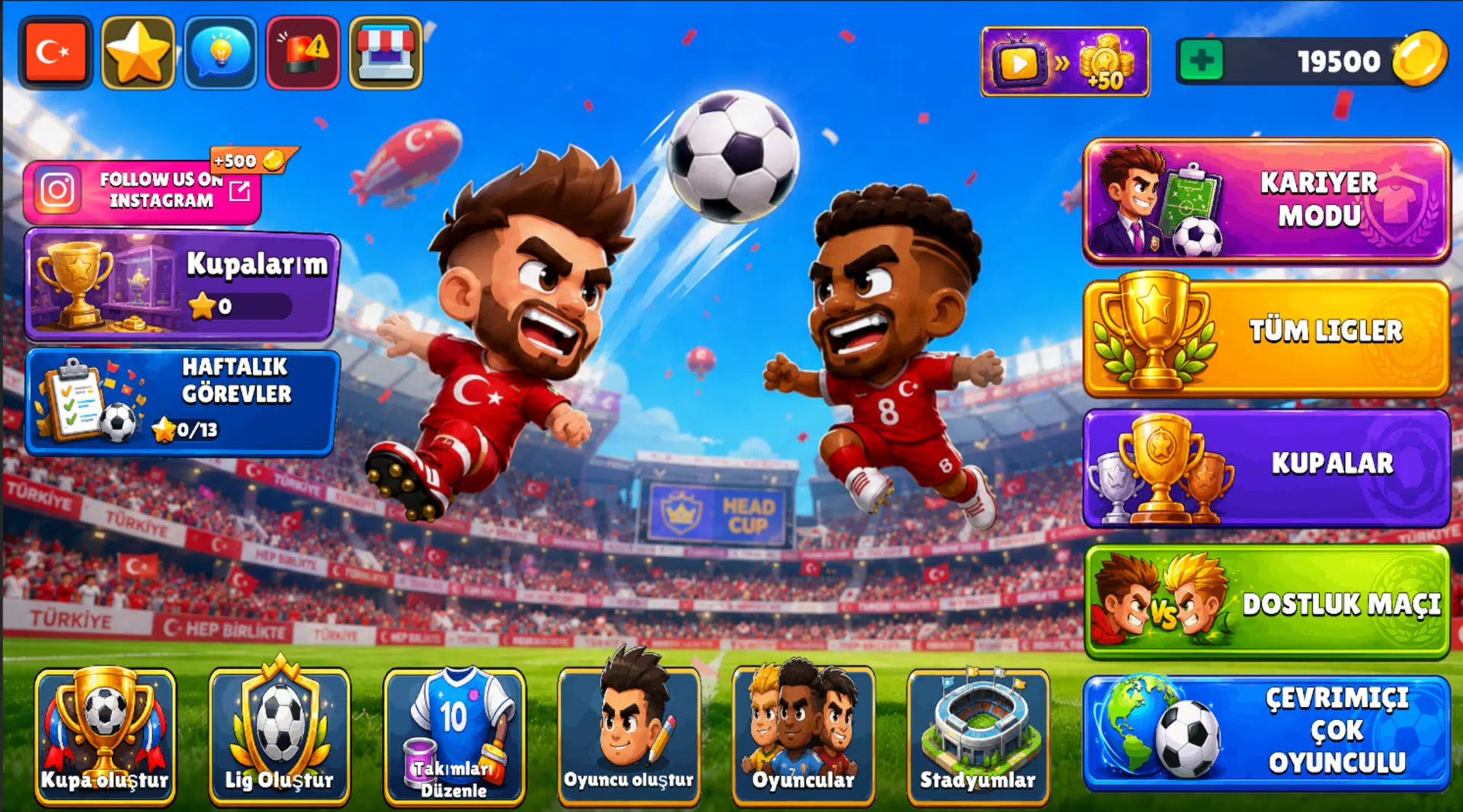 Türkiye Ligi 2026: Head Soccer  Screenshot 2