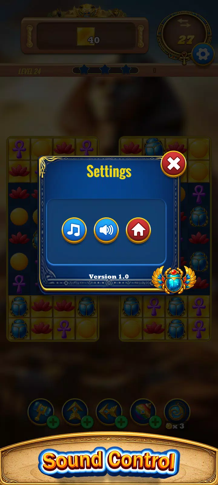 Pharaohs Blast Match  Screenshot 5
