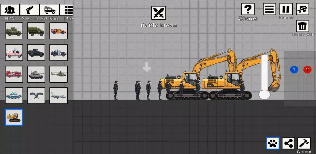 Modern War Sim: Sandbox Battle  Screenshot 1
