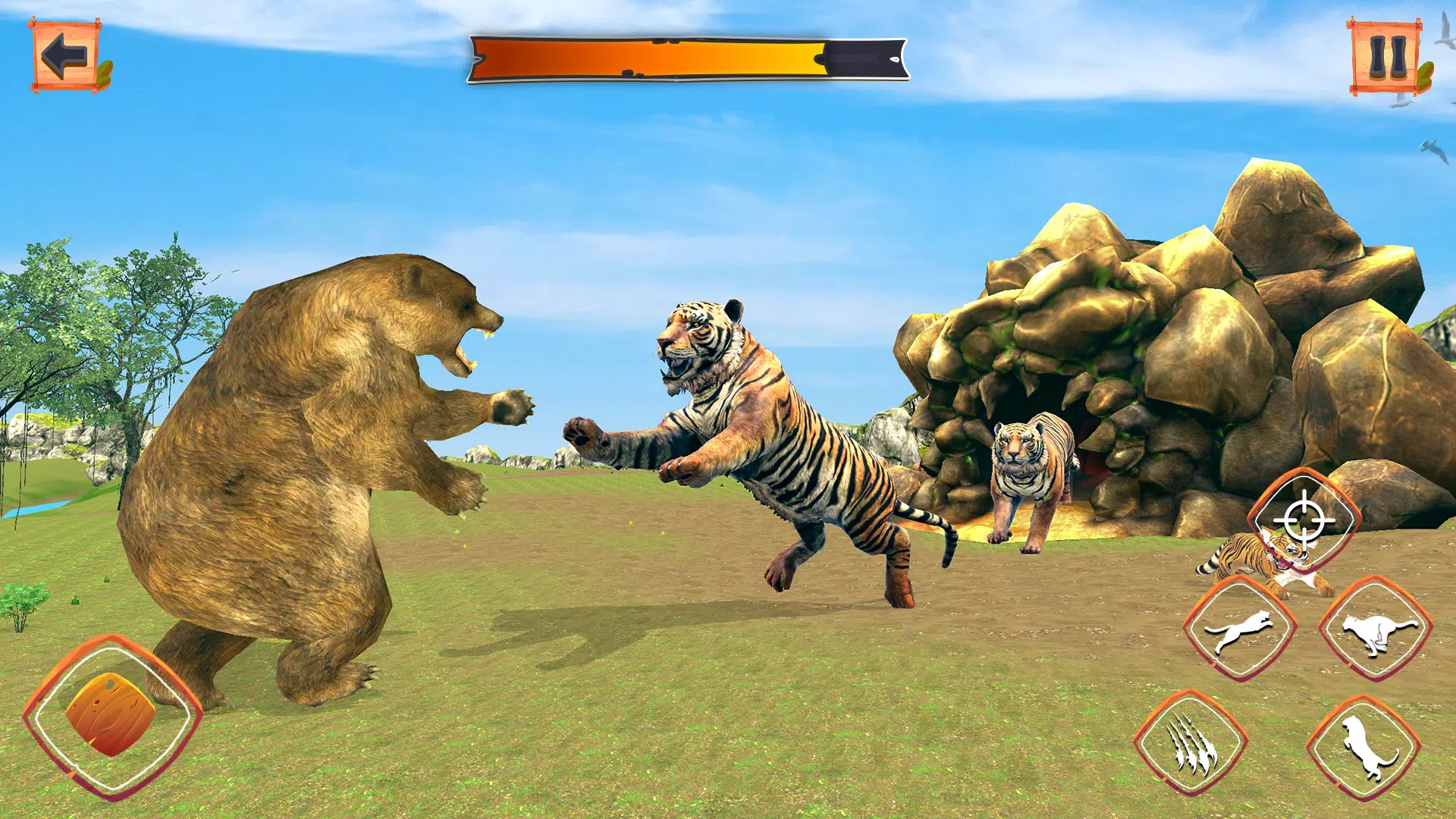 Wild Tiger 3D Animal Simulator  Screenshot 7
