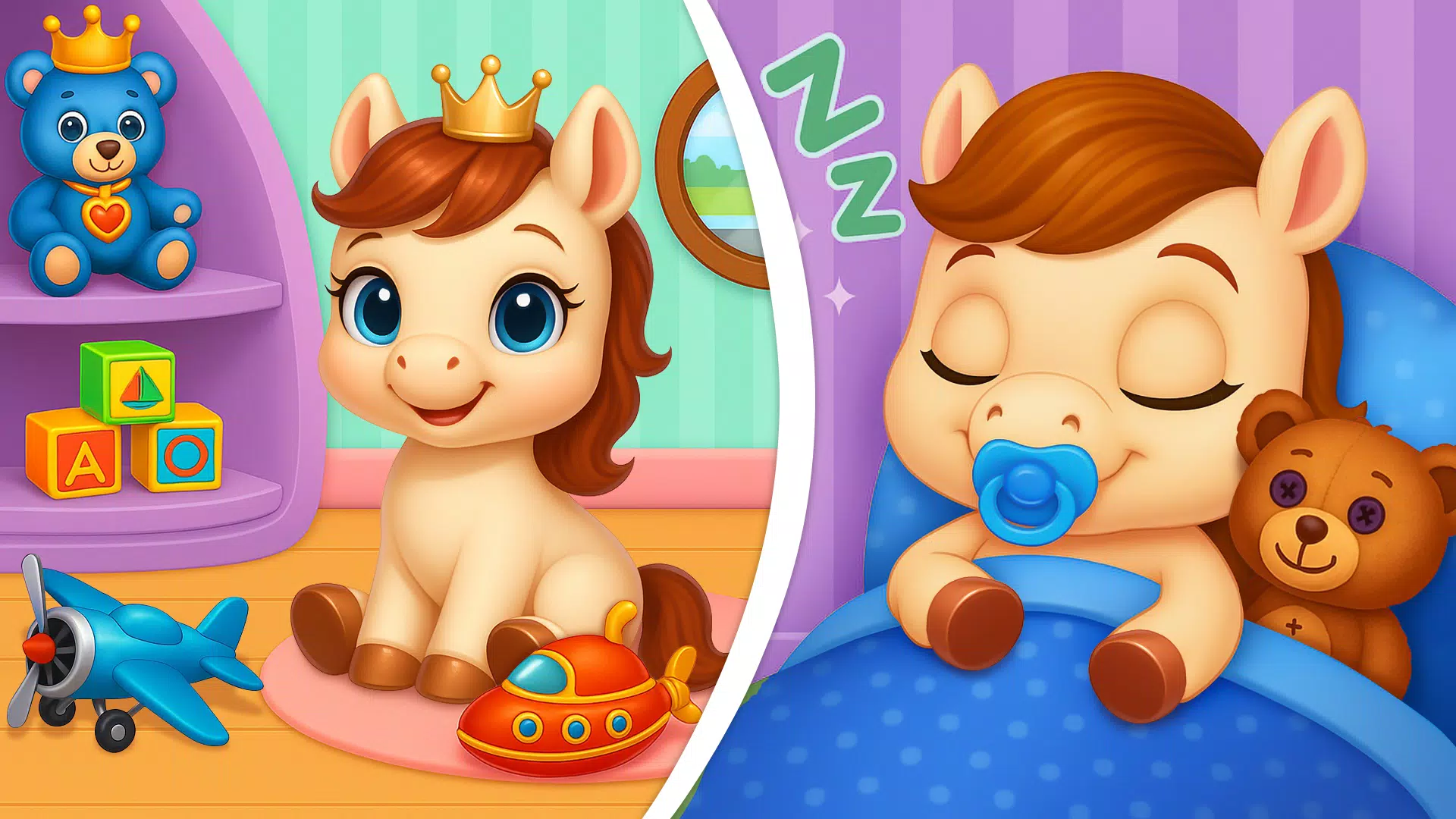 Pony Mommy's Newborn Adventure  Screenshot 1
