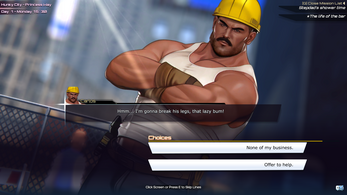 Hunky City- Bara Gay Open-world RPG Demo  Screenshot 7