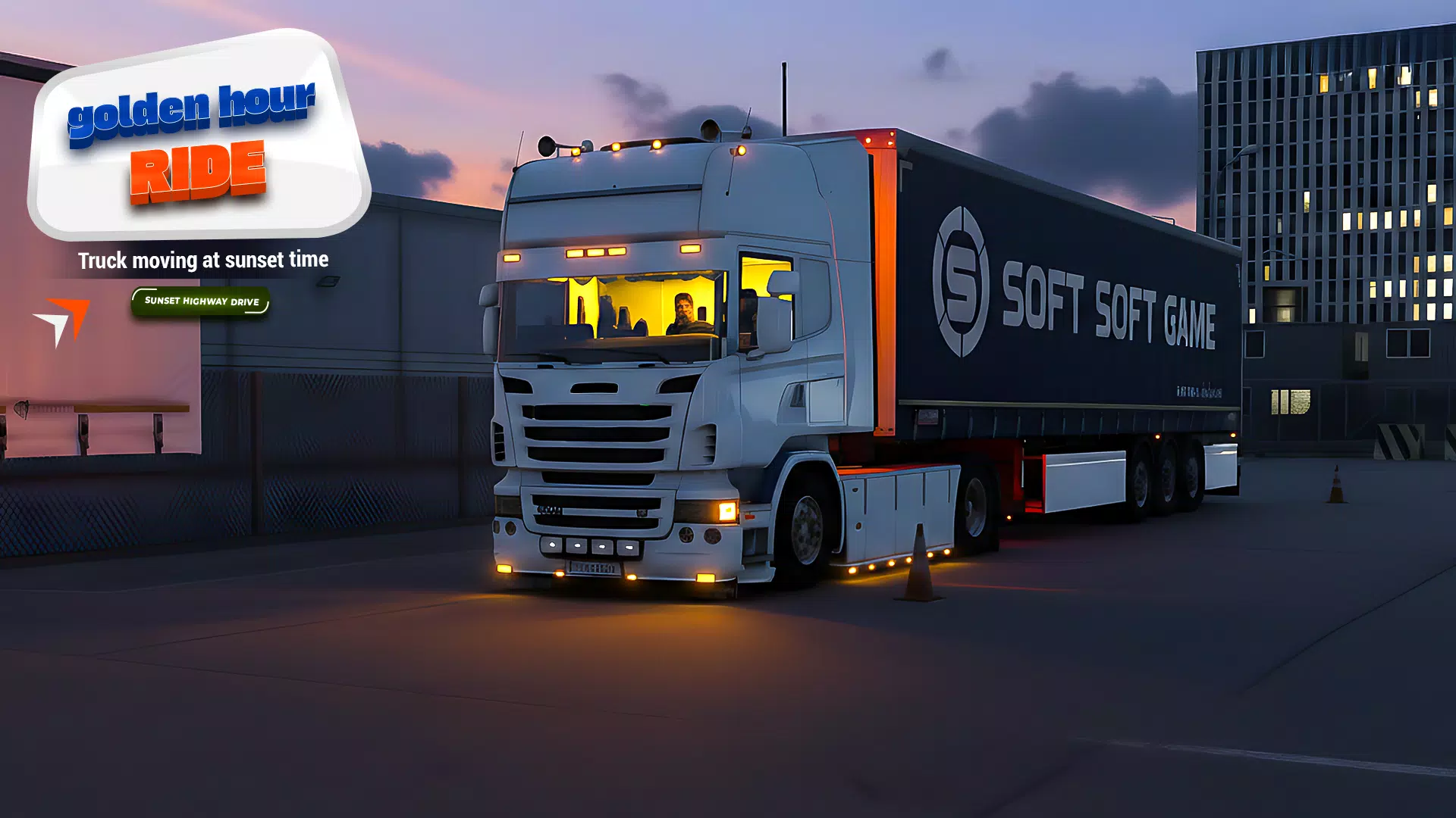 US Cargo Truck: Real Truck Sim  Screenshot 2