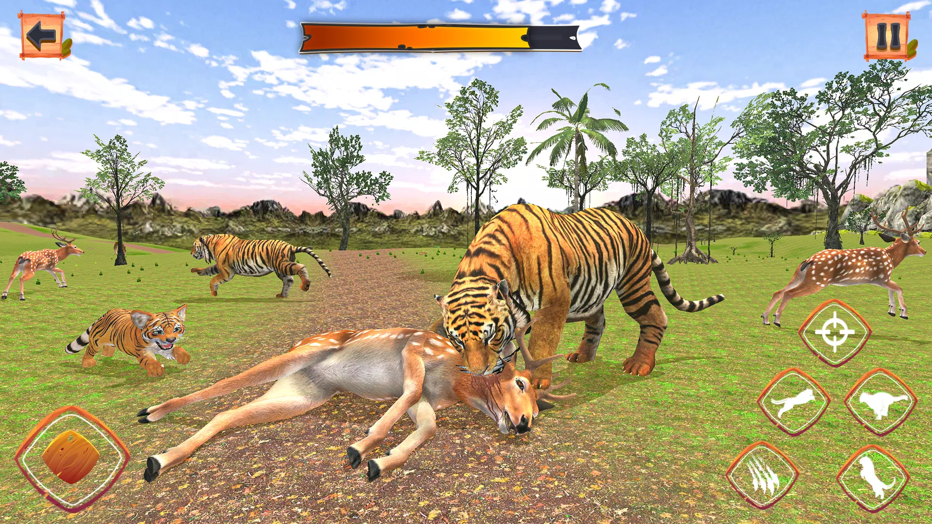 Wild Tiger 3D Animal Simulator  Screenshot 8
