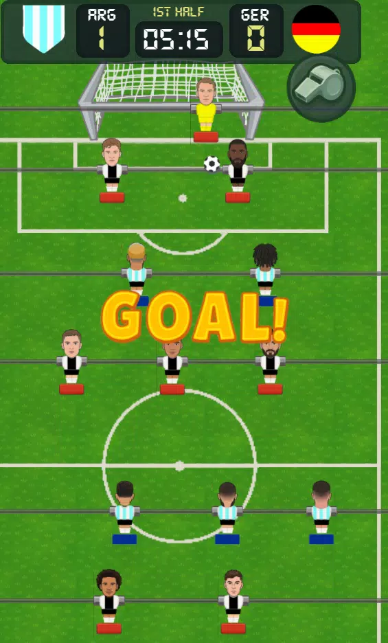 Foosball PvP: Messi vs Mbappe  Screenshot 3