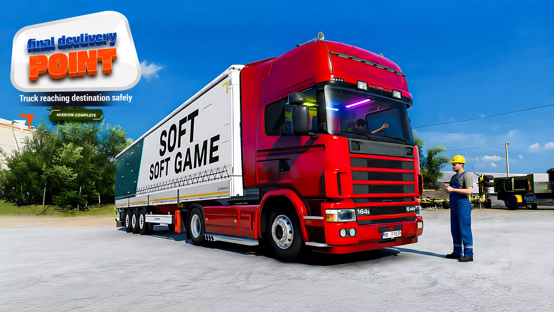 US Cargo Truck: Real Truck Sim  Screenshot 3