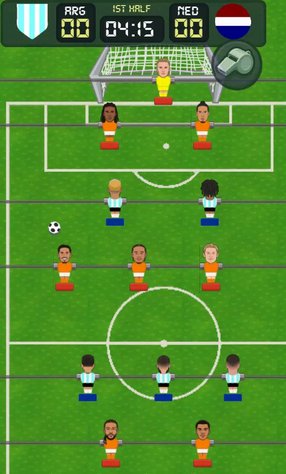Foosball PvP: Messi vs Mbappe  Screenshot 2