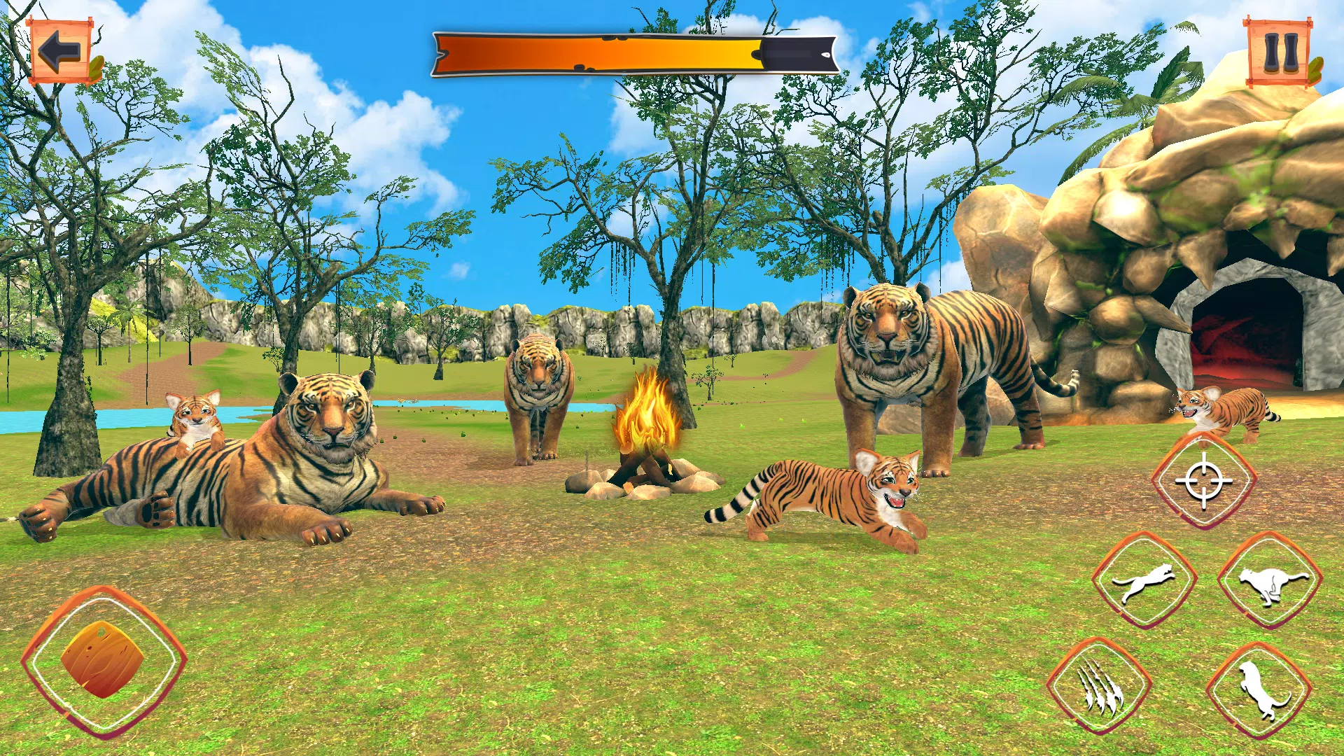 Wild Tiger 3D Animal Simulator  Screenshot 3