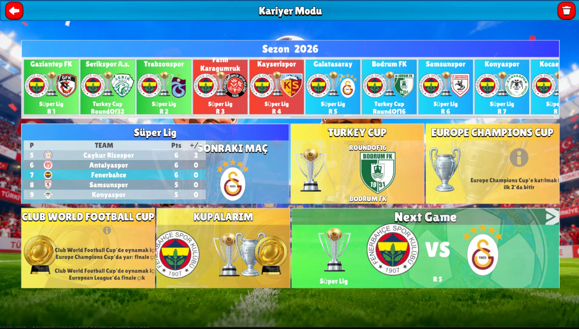 Türkiye Ligi 2026: Head Soccer  Screenshot 7