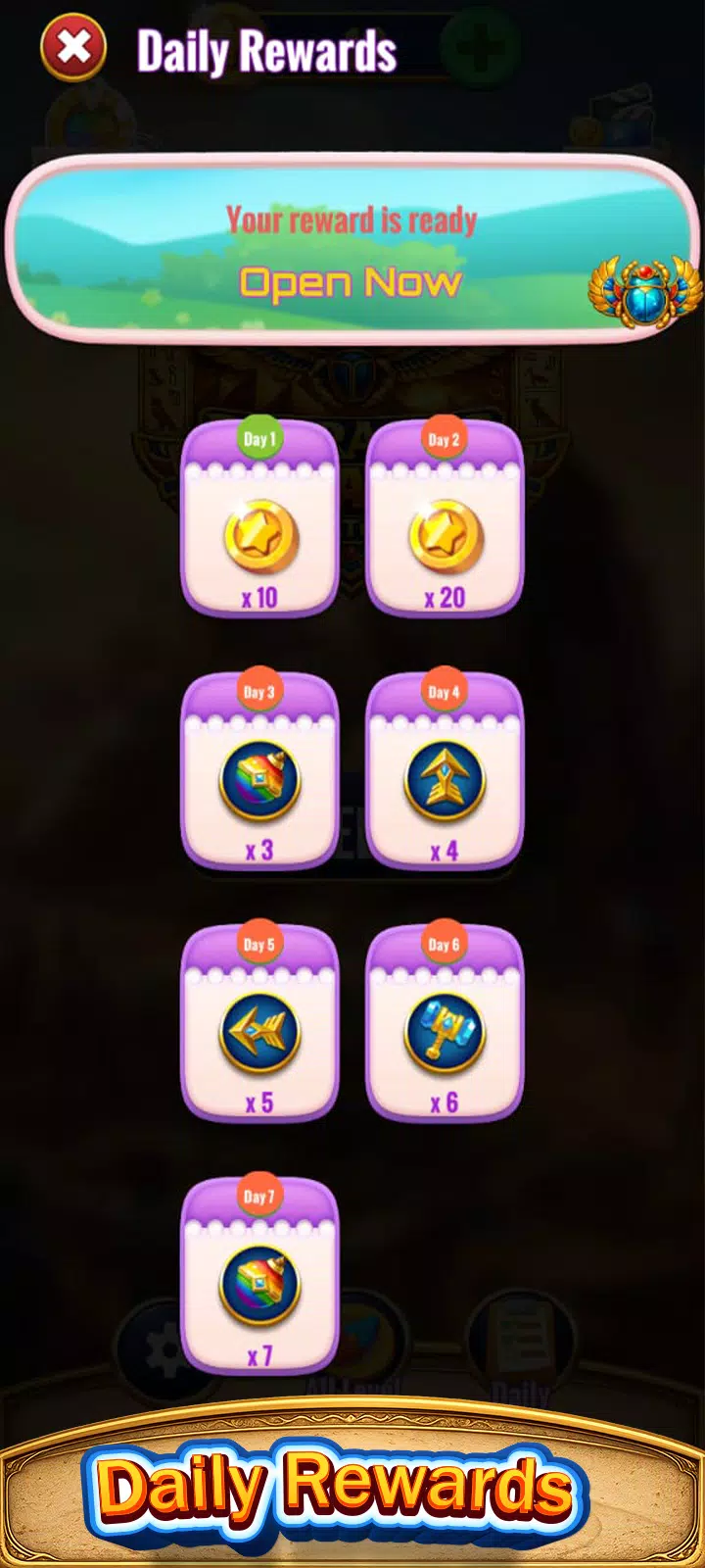 Pharaohs Blast Match  Screenshot 3