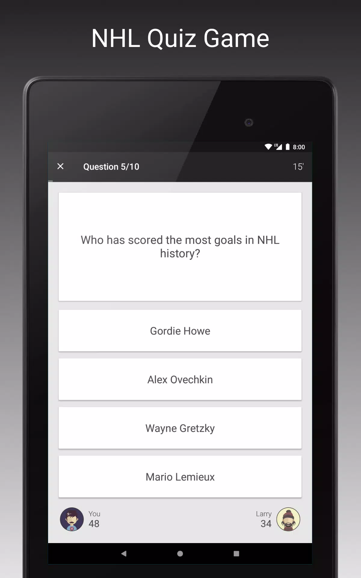 Fan Quiz for NHL Screenshot 4