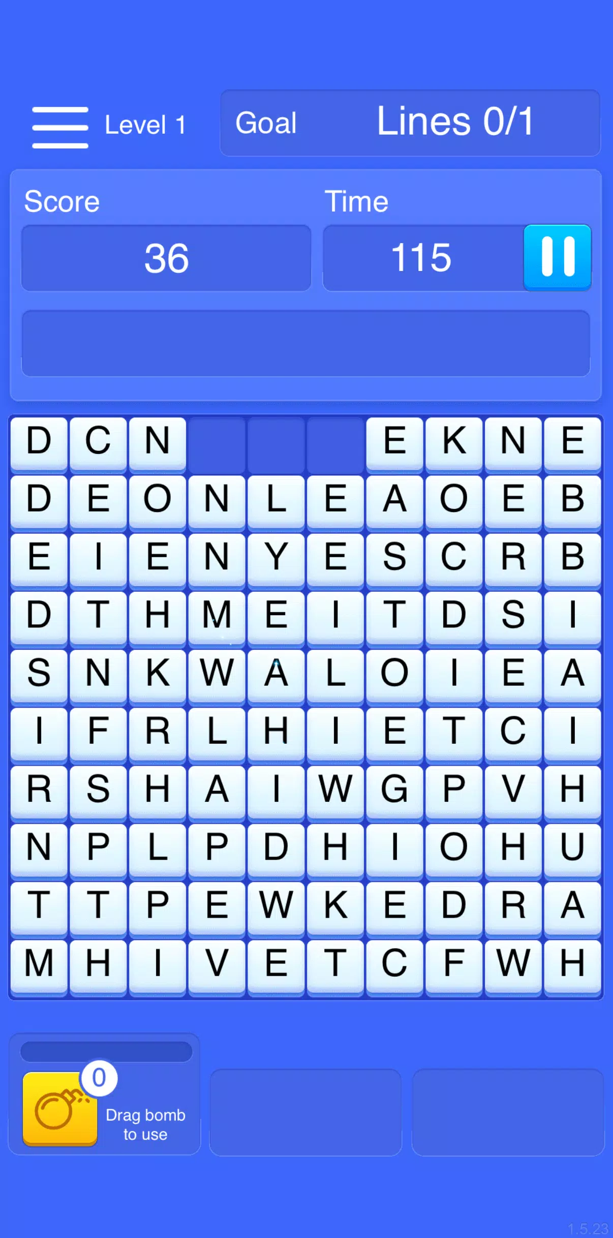 Wipe Words Screenshot 2