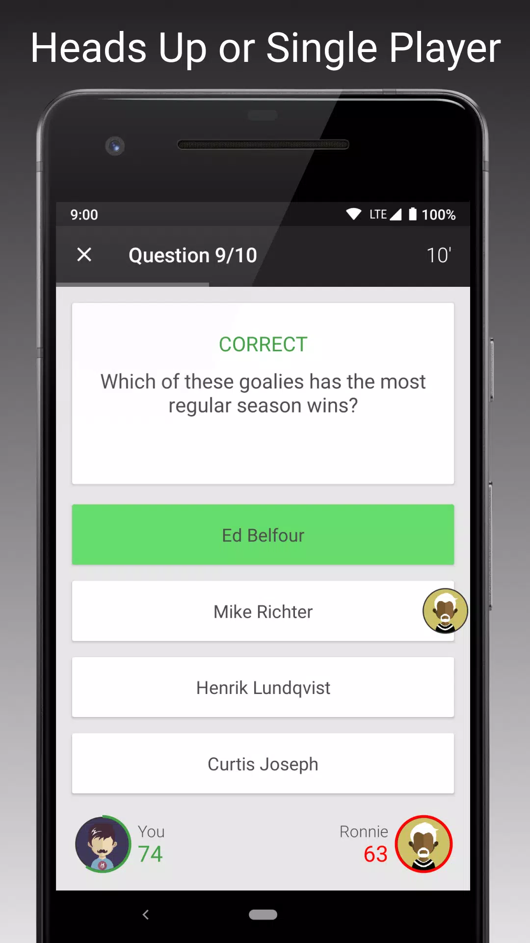 Fan Quiz for NHL Screenshot 2